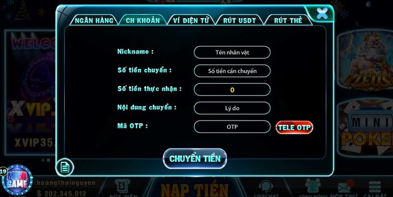 Nạp tiền rút tiền tại Vuabai9 | Giao dịch nhanh chóng & an toàn 2 Nạp tiền tại Vuabai 9