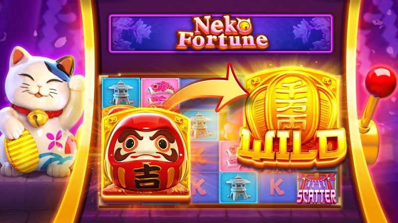 Nổ Hũ Win Win Neko tại Vuabai9 – Quay Slot Mèo Thần Tài, 32,400 cách thắng 2 Tính Năng Going-Wild